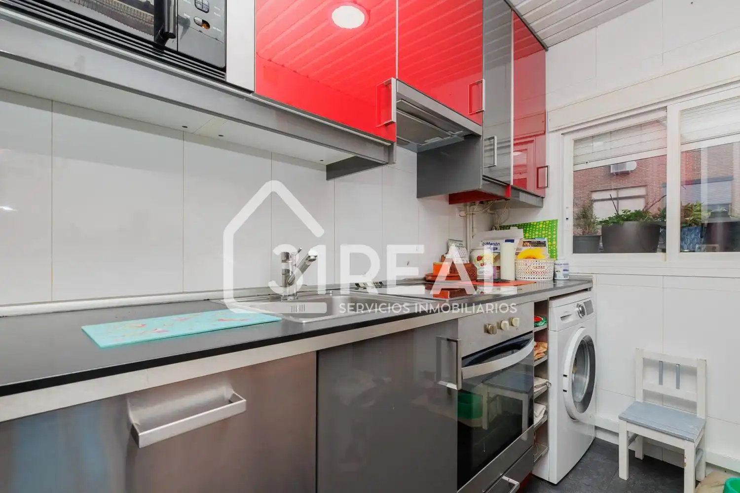 Kitchen of Flat for sale in Madrid  with Air Conditioner, Heating and Terrace