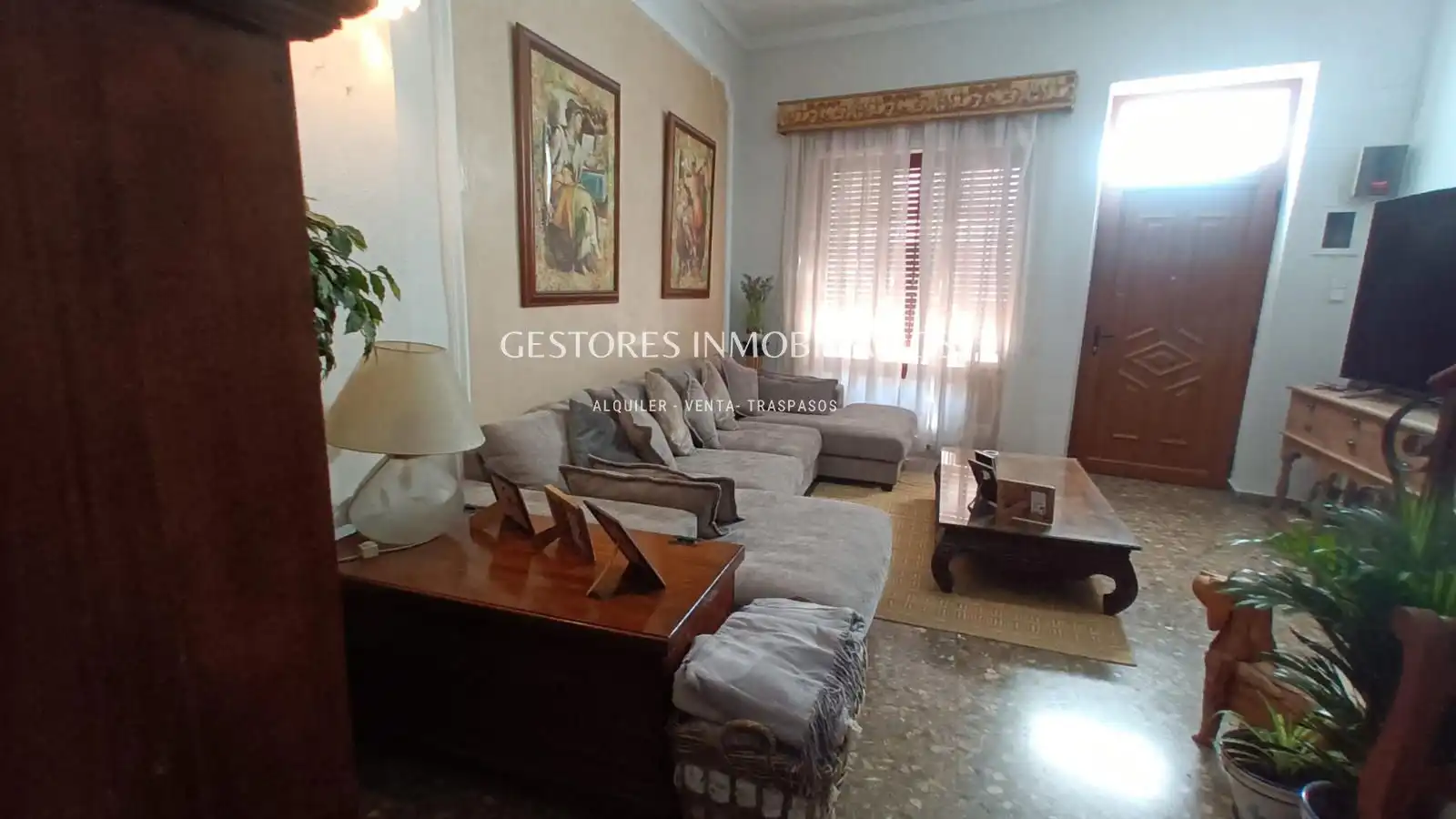 Wohnzimmer von Haus oder Chalet zum Verkauf in Ontinyent mit Klimaanlage und Terrasse