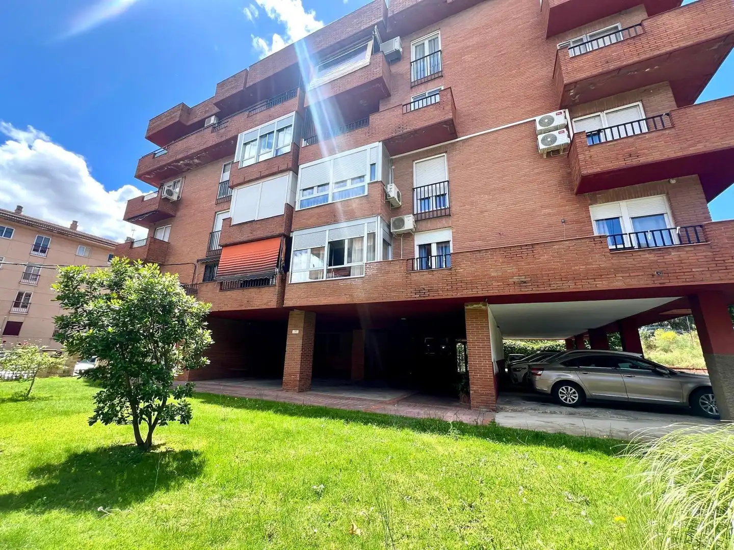 Vista exterior de Piso en venta en Plasencia con Calefacción y Terraza