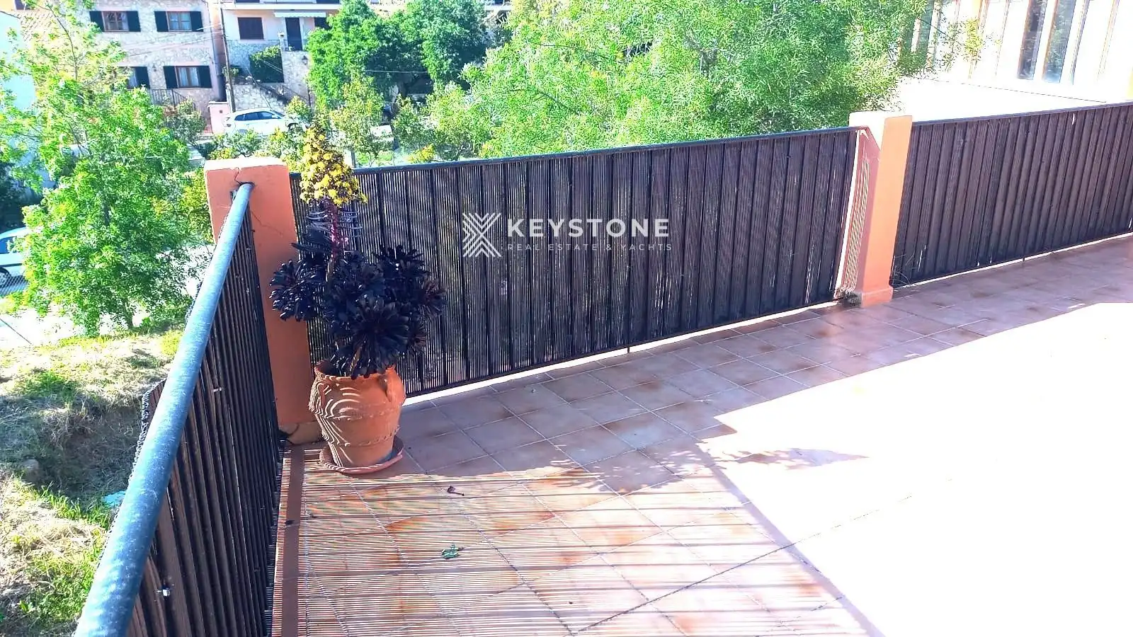 Terraza de Piso de alquiler en Puigpunyent con Aire acondicionado y Terraza