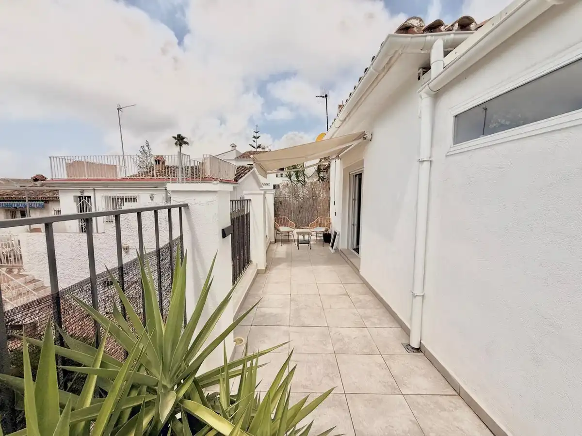 Exterior view of Detached homes for sale in Benalmádena  with Air Conditioner, Heating and Private garden