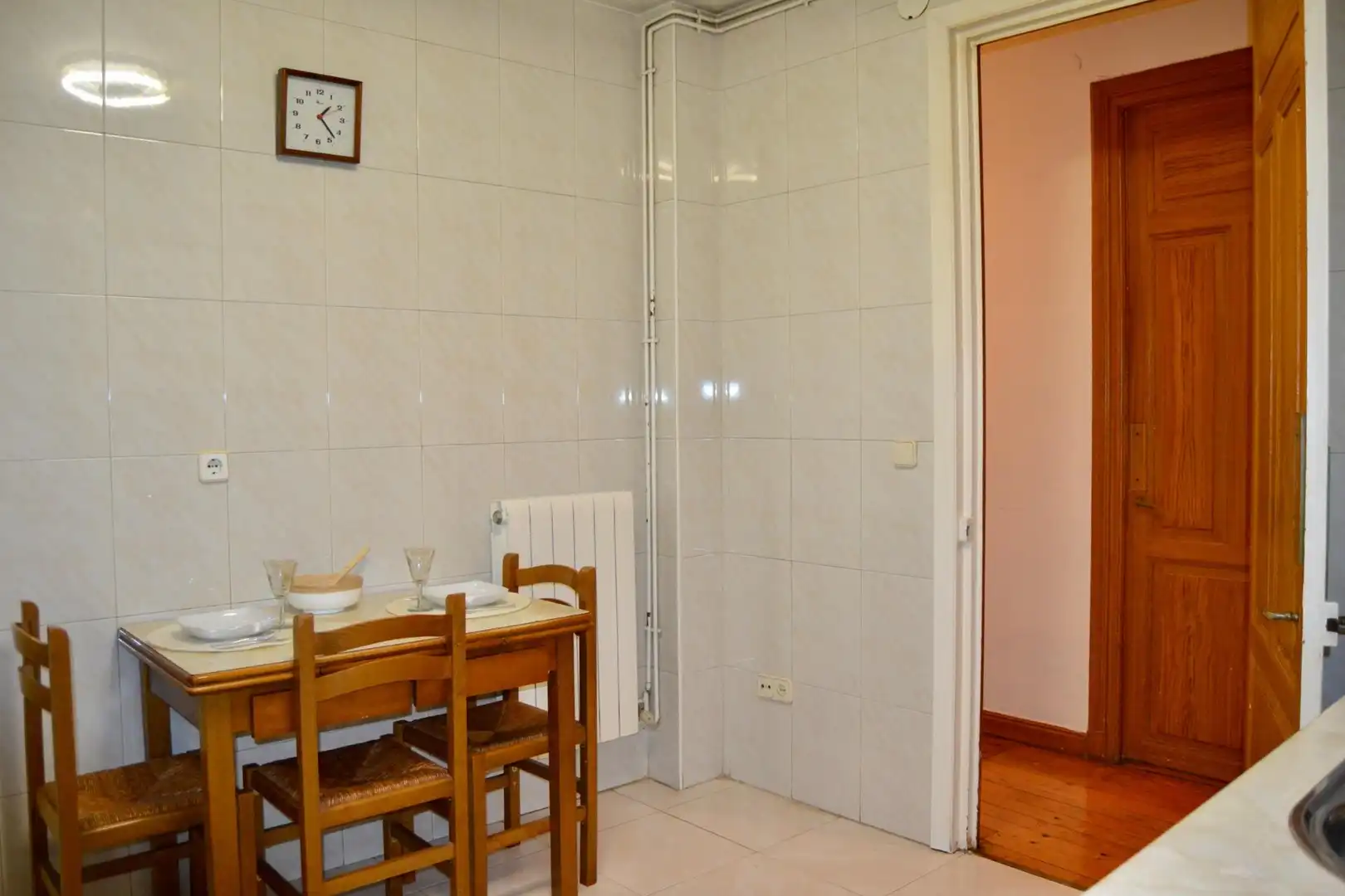 Kitchen of Flat for sale in  Pamplona / Iruña  with Heating, Storage room and Balcony