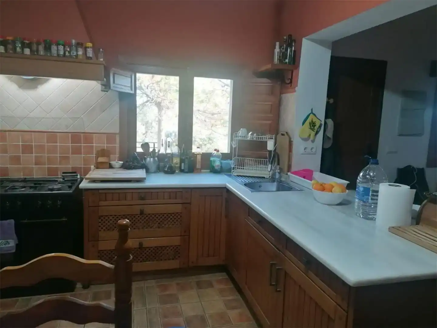 Cocina de Piso en venta en Moraleja con Jardín privado, Trastero y Piscina