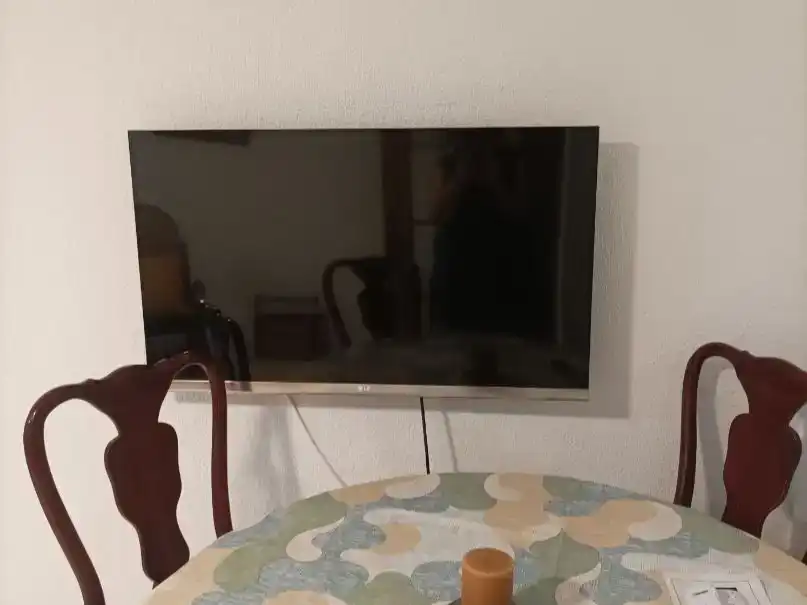 Sala d'estar de Pis de lloguer en Mazarrón amb Aire condicionat i Moblat