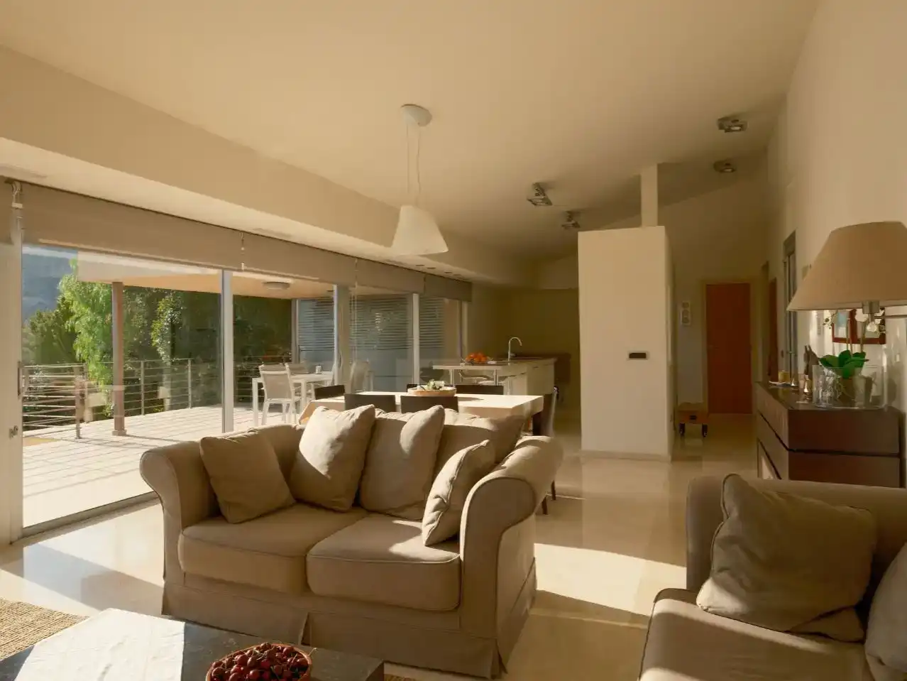 Sala de estar de Casa o chalet en venta en Altea con Aire acondicionado y Piscina