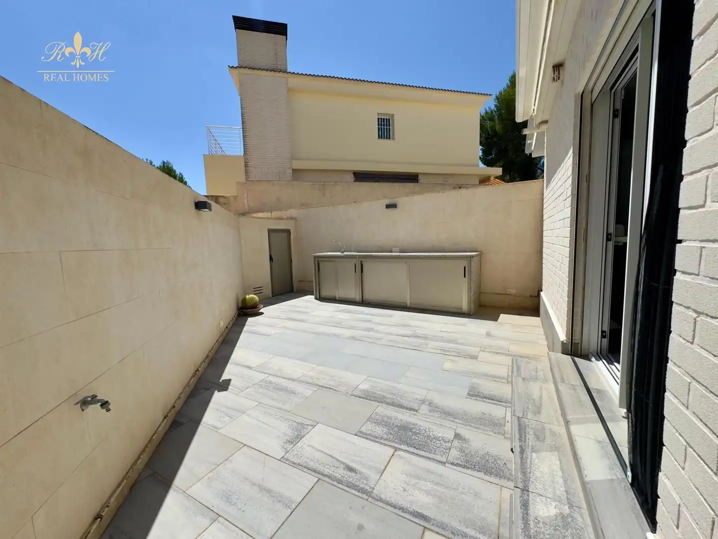 Terrassa de Casa adosada en venda en L'Alfàs del Pi amb Aire condicionat, Terrassa i Piscina