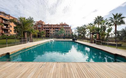 Swimming pool of Flat for sale in Motril  with Air Conditioner, Heating and Private garden