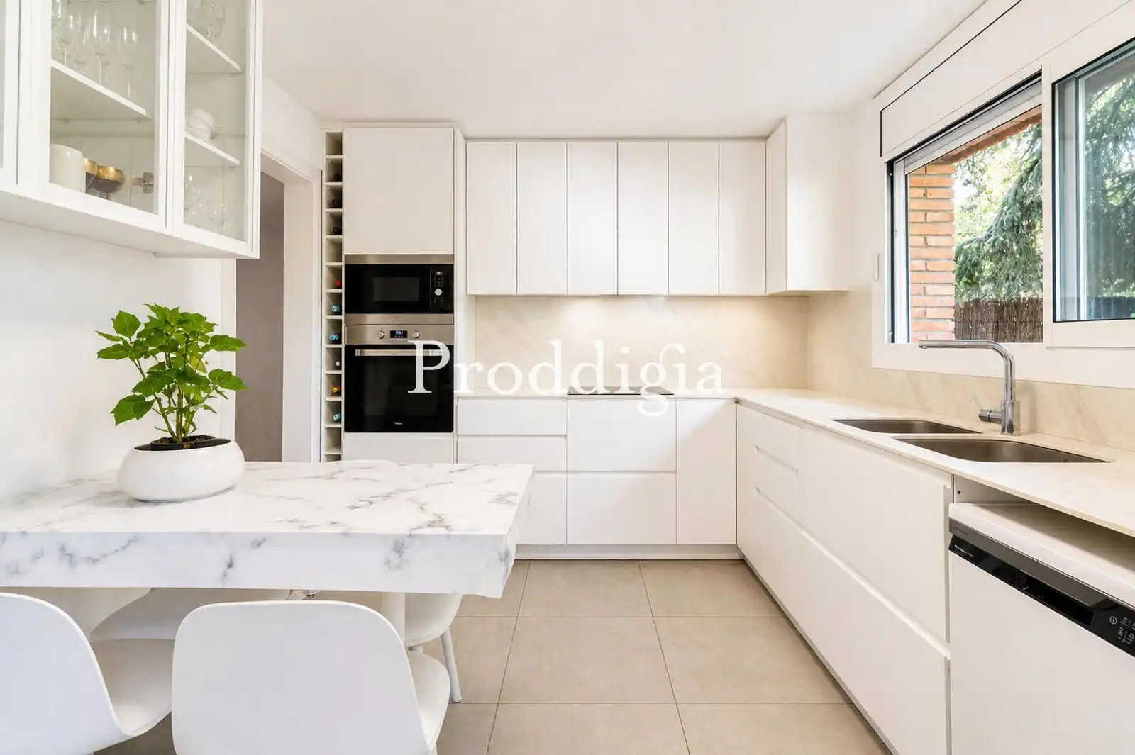 Kitchen of Houses for sale in Sant Cugat del Vallès  with Heating and Swimming Pool