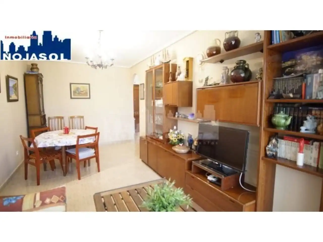 Sala d'estar de Apartament de lloguer en Noja amb Calefacció, Terrassa i Traster