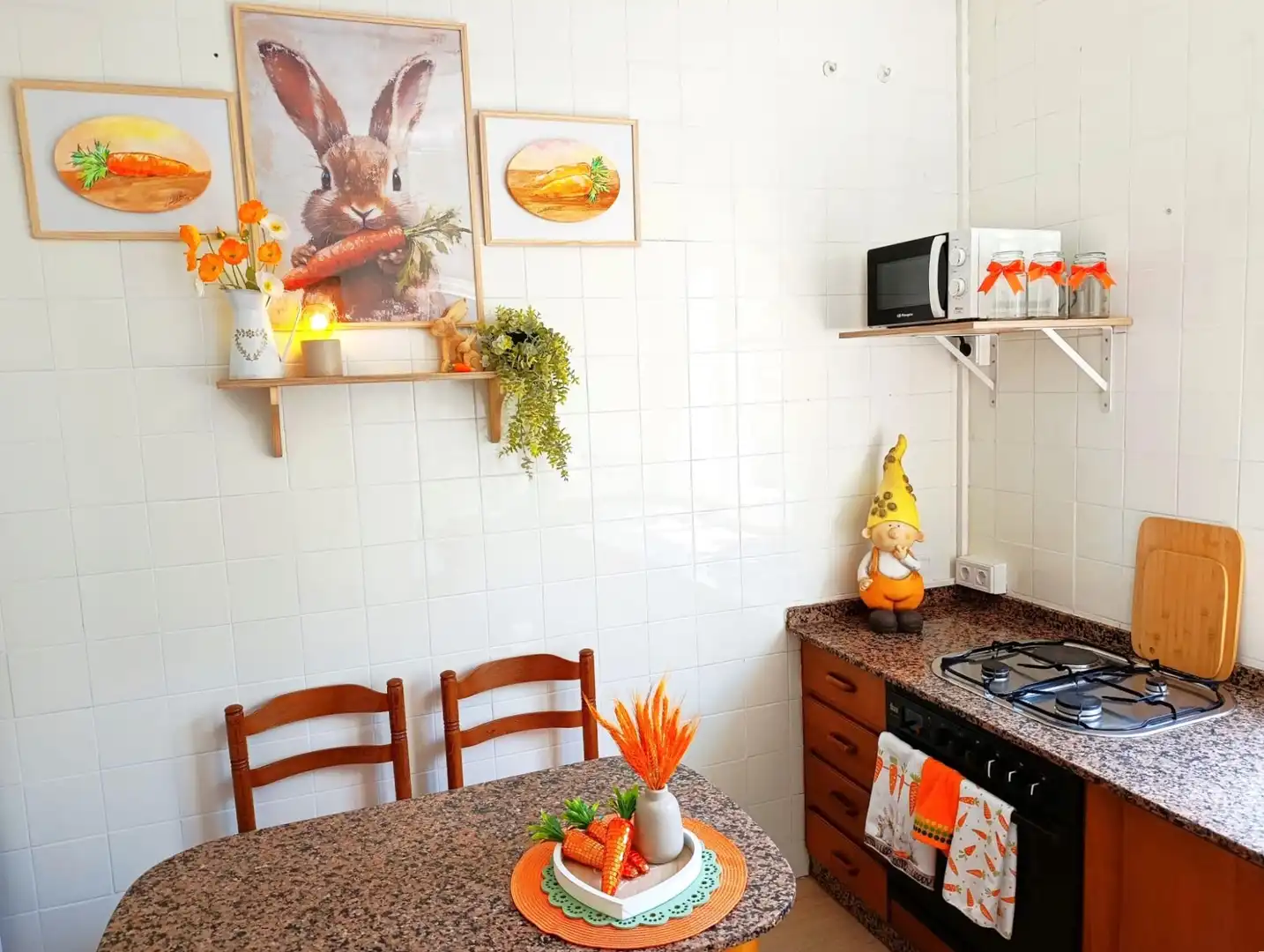 Cocina de Piso en venta en Langreo con Calefacción, Trastero y Amueblado