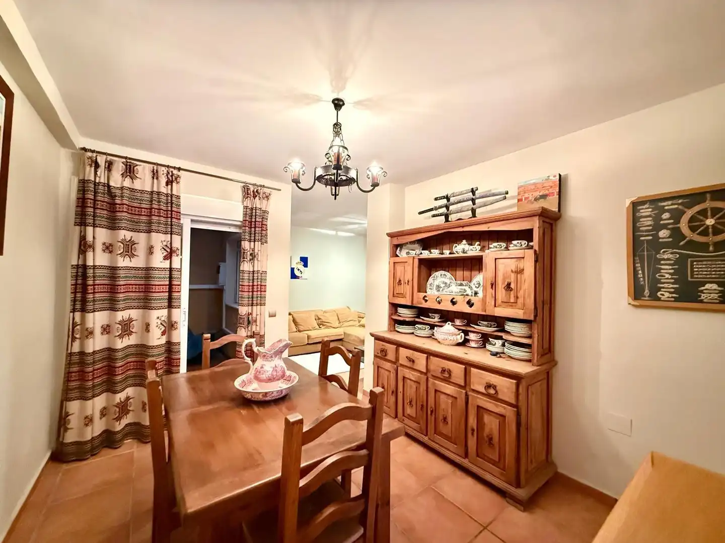 Comedor de Casa adosada en venta en Almería con Aire acondicionado, Jardín privado y Terraza