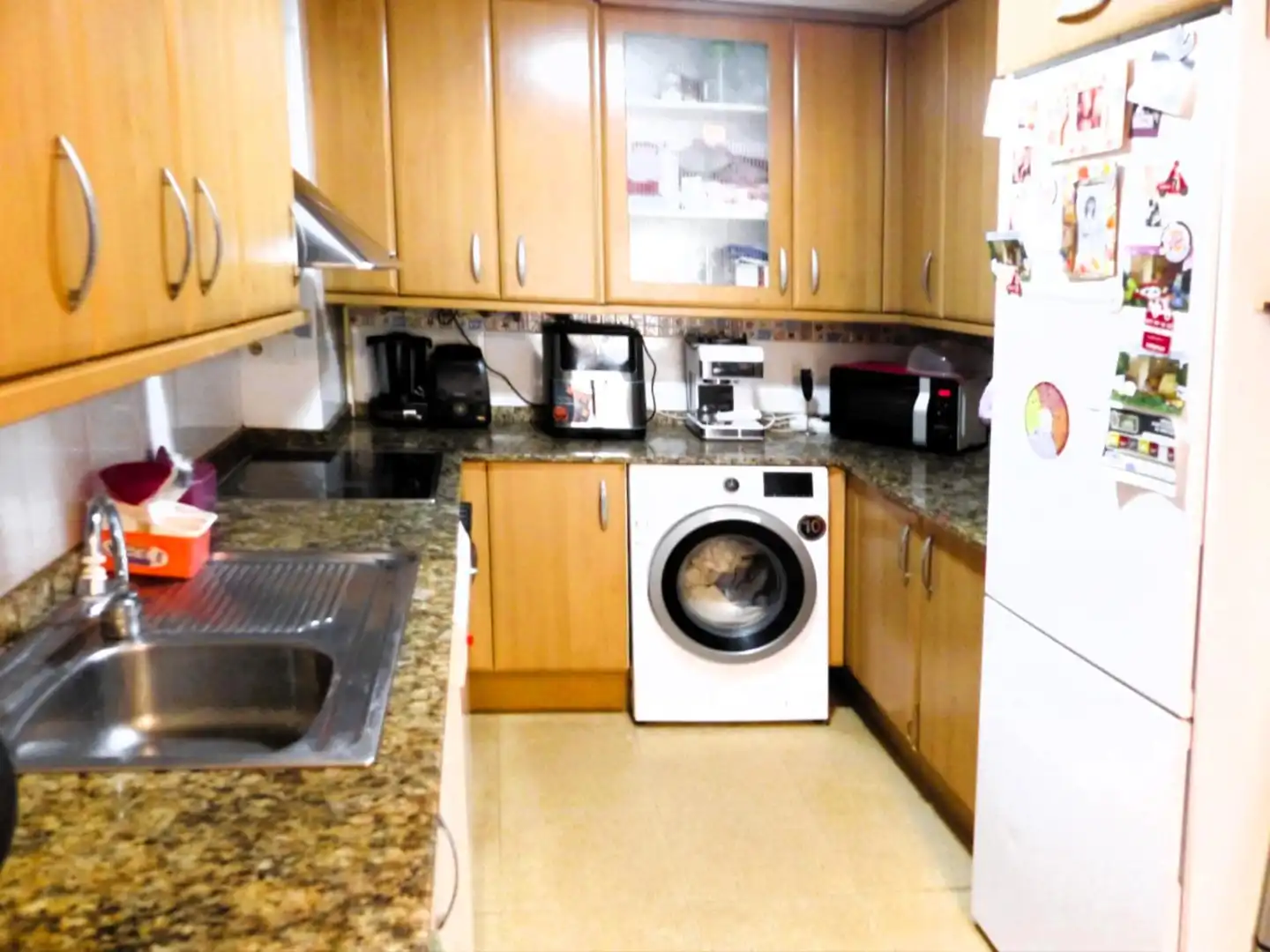 Küche von Wohnung zum Verkauf in Castellvell del Camp mit Klimaanlage und Terrasse