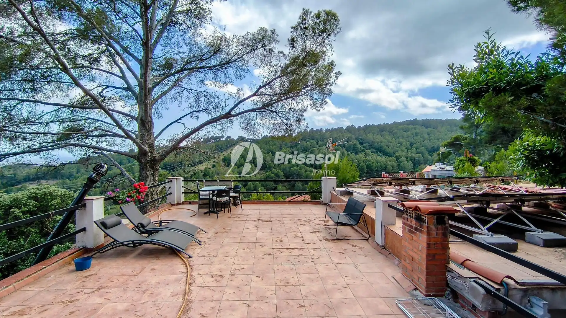Terrassa de Casa o xalet en venda en Almoster amb Aire condicionat, Jardí privat i Terrassa
