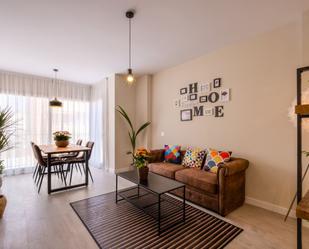 Sala d'estar de Apartament de lloguer en Málaga Capital amb Aire condicionat i Terrassa