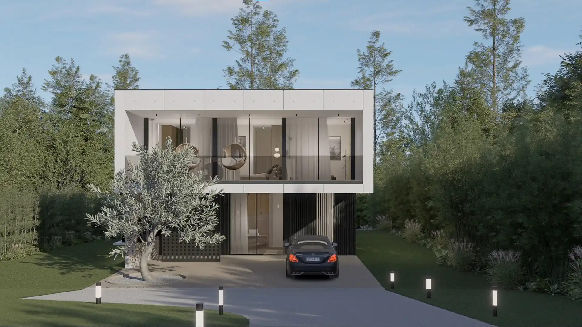 Vista exterior de Casa o xalet en venda en Llinars del Vallès amb Aire condicionat, Jardí privat i Terrassa