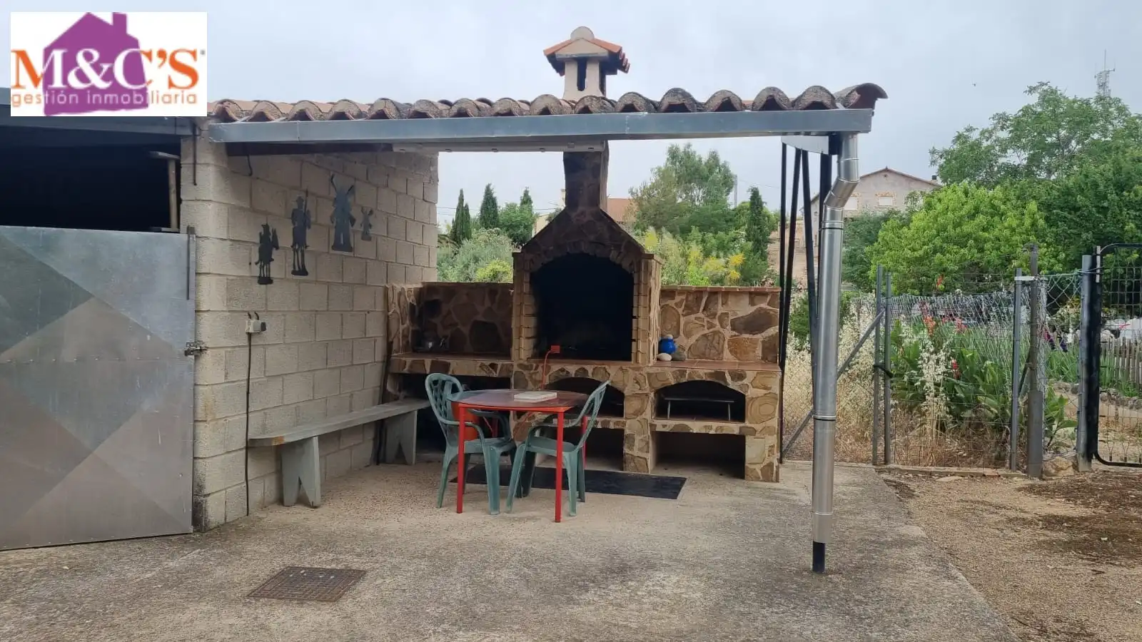 Terrace of Houses for sale in Hinojosas de Calatrava  with Air Conditioner, Heating and Private garden