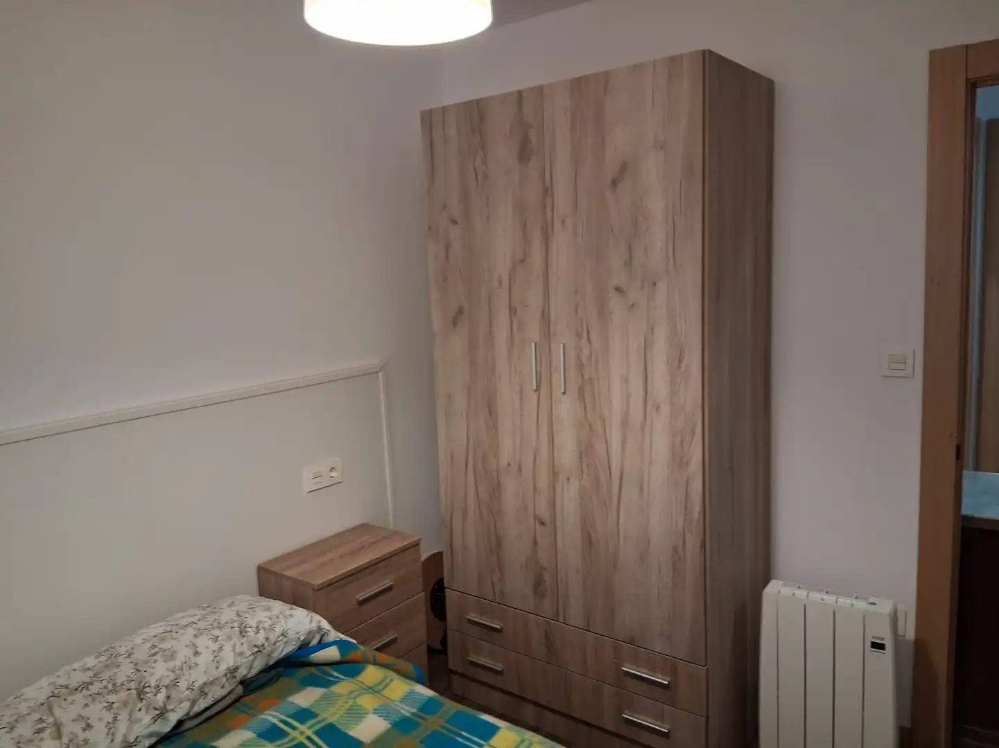 Bedroom of Flat for sale in Gijón   with Heating and Furnished
