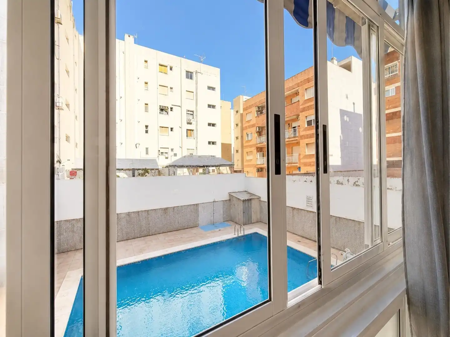Swimming pool of Apartments for sale in Torrevieja  with Furnished, Oven and Microwave