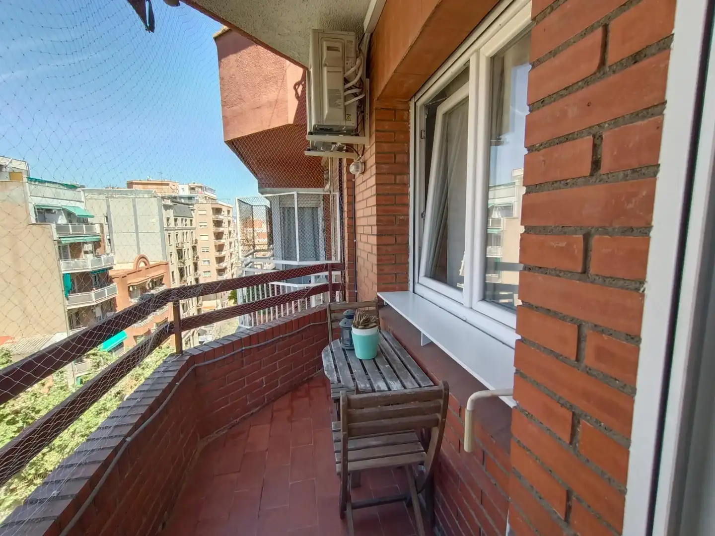 Terrasse von Wohnungen zur Miete in Barcelona mit Klimaanlage, Heizung und Parkett