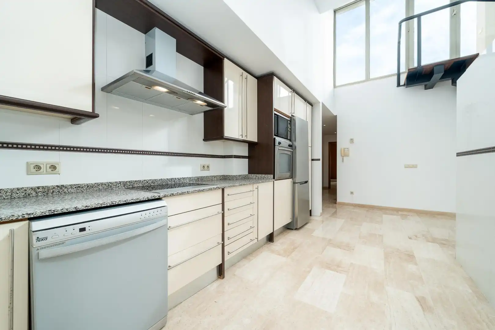 Cuina de Àtic en venda en  Palma de Mallorca amb Aire condicionat, Calefacció i Terrassa