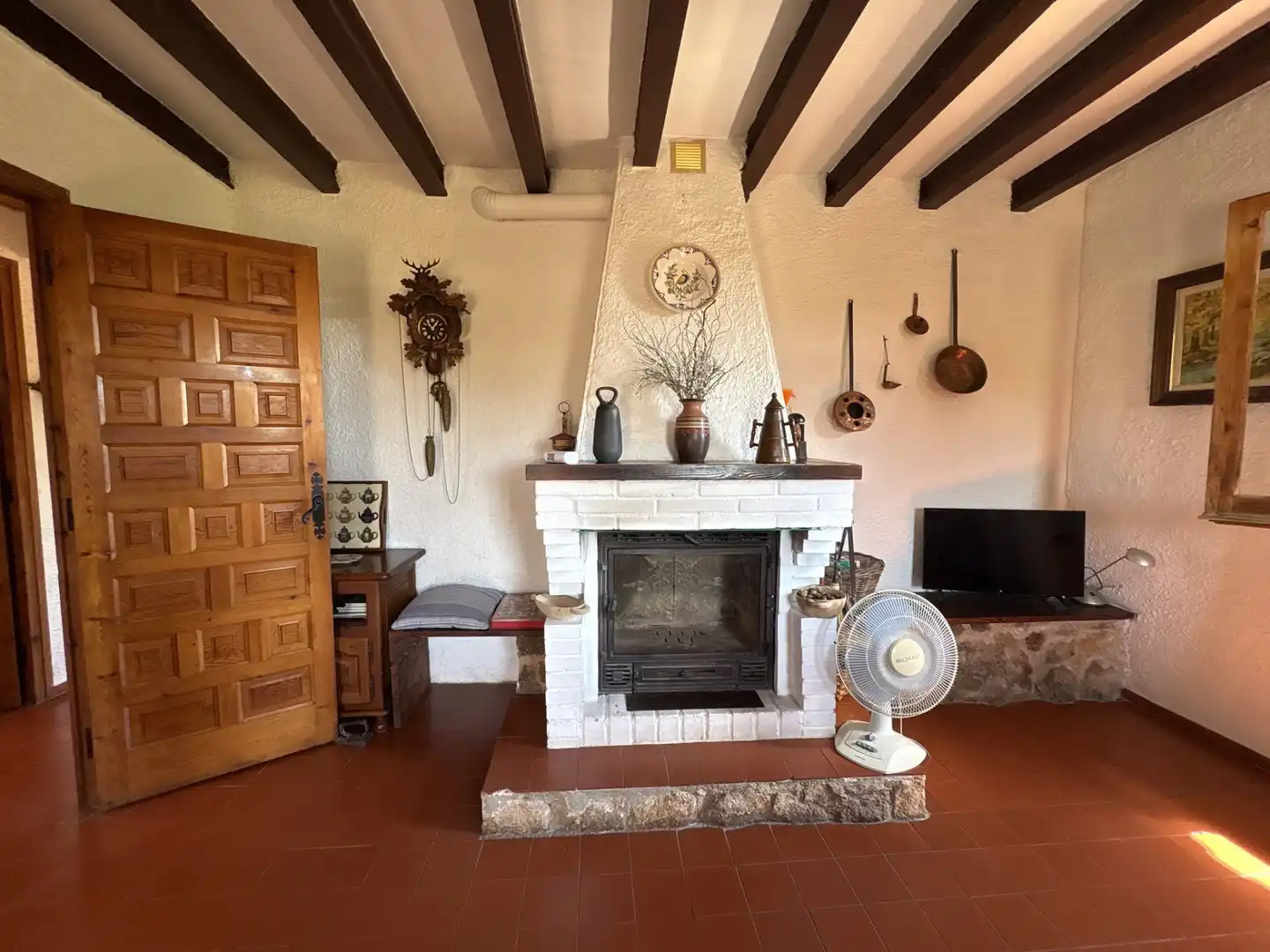 Sala de estar de Casa o chalet en venta en Vespella de Gaià con Jardín privado, Piscina y Amueblado