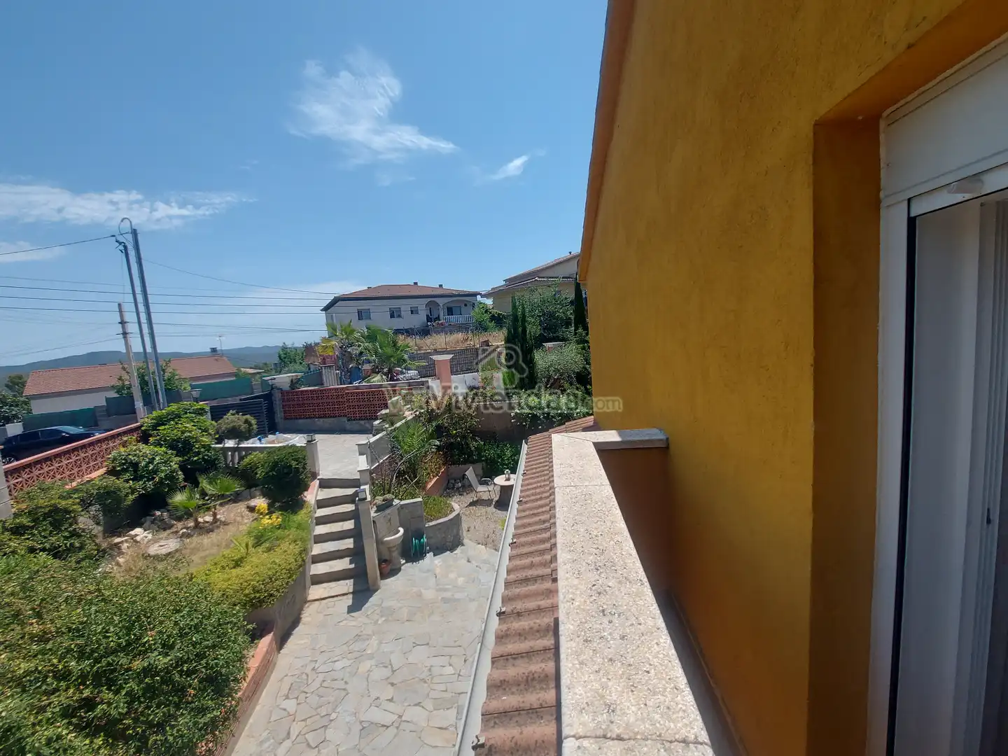 Terrassa de Casa o xalet en venda en Olivella amb Calefacció, Jardí privat i Parquet