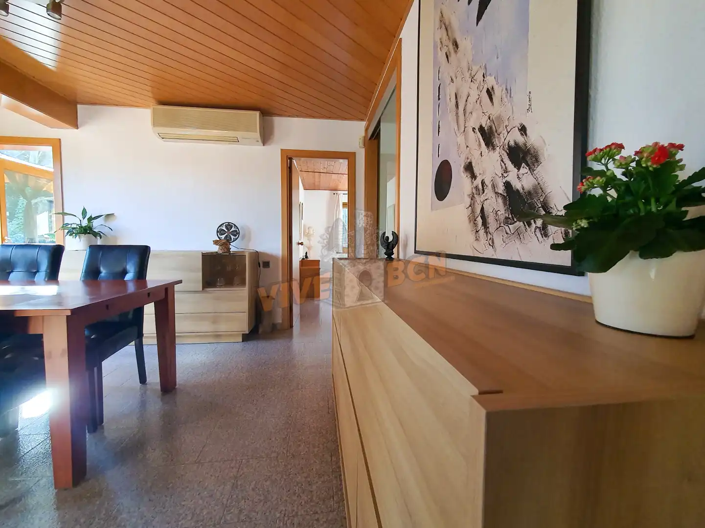 Sala de estar de Casa o chalet en venta en Sant Celoni con Aire acondicionado, Calefacción y Jardín privado