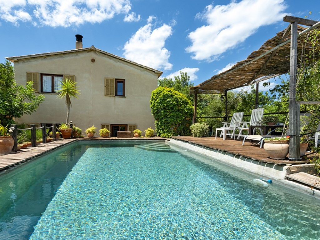Piscina de Finca rústica en venda en Santa María del Camí amb Calefacció, Terrassa i Piscina