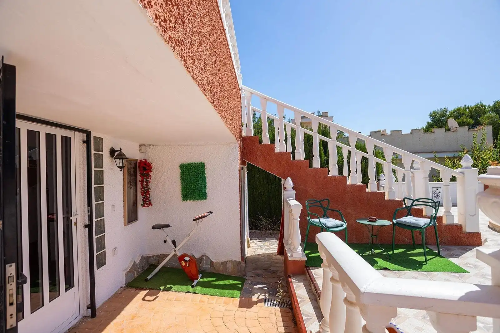 Terraza de Casa o chalet en venta en Torrevieja con Aire acondicionado, Calefacción y Jardín privado