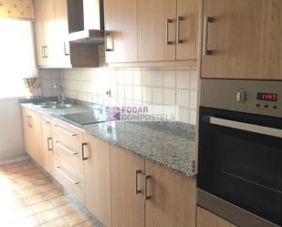 Kitchen of Flat to rent in Santiago de Compostela   with Furnished