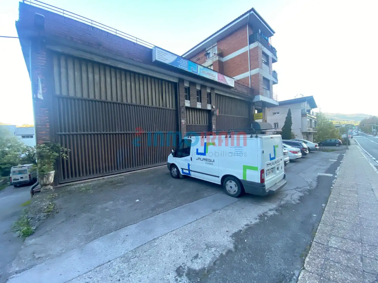 Parking of Industrial buildings for rent in Olaberria