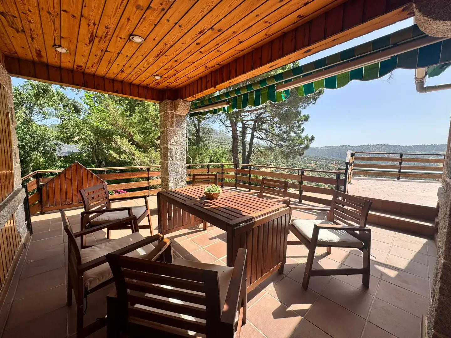 Terraza de Casa o chalet en venta en Robledo de Chavela con Calefacción, Jardín privado y Terraza