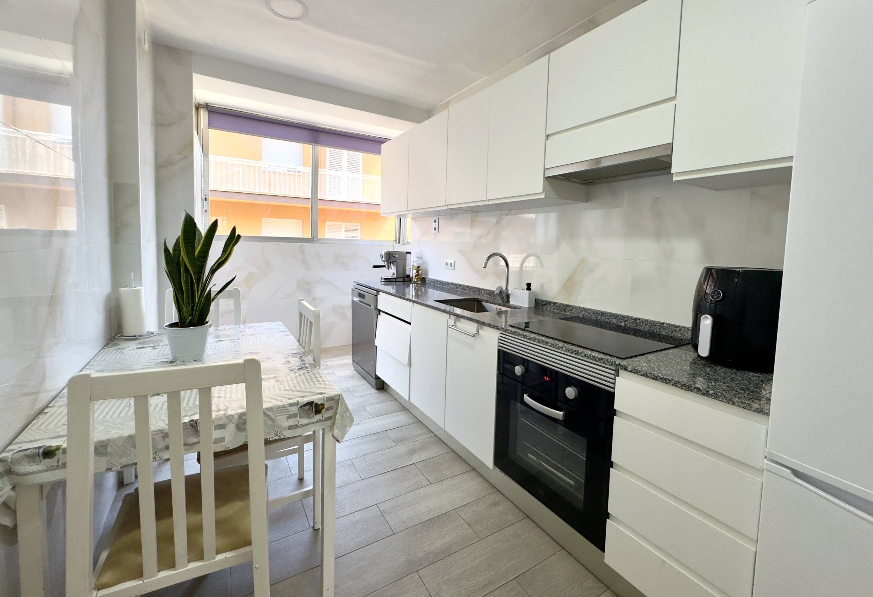 Kitchen of Flat for sale in Malgrat de Mar  with Terrace and Balcony
