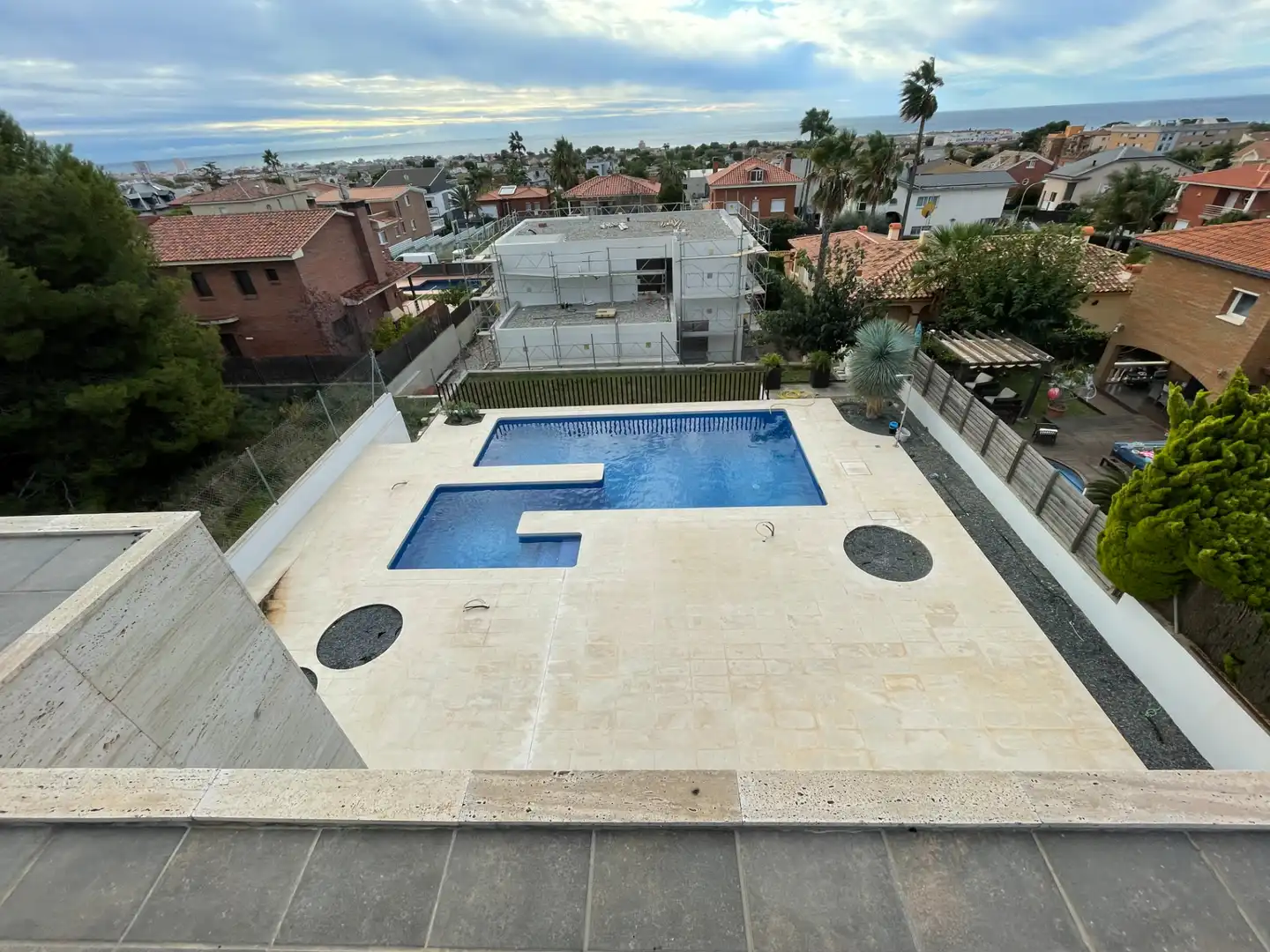 Piscina de Casa o xalet de lloguer en El Vendrell amb Aire condicionat, Calefacció i Jardí privat