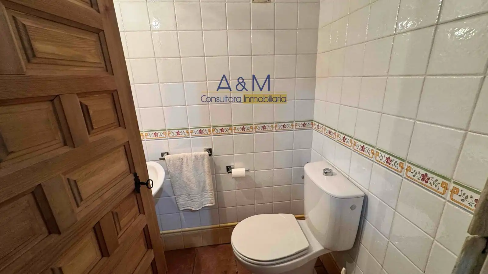 Baño de Casa adosada en venta en Cistérniga con Calefacción, Jardín privado y Terraza