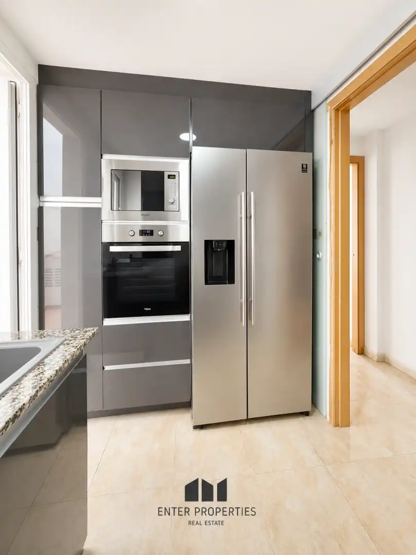 Kitchen of Flat for sale in Teulada  with Air Conditioner, Terrace and Balcony
