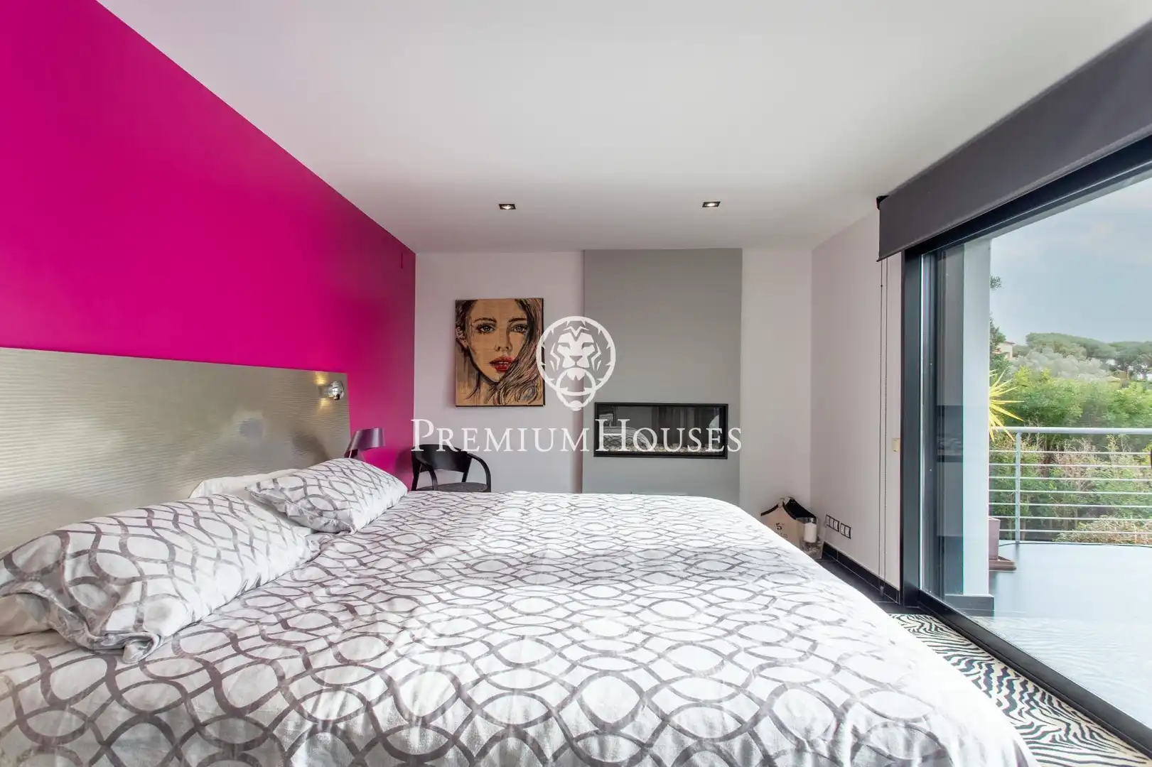Bedroom of Houses for rent in Cabrils  with Air Conditioner, Heating and Private garden