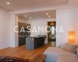 Living room of Apartment to rent in  Barcelona Capital  with Air Conditioner, Heating and Terrace