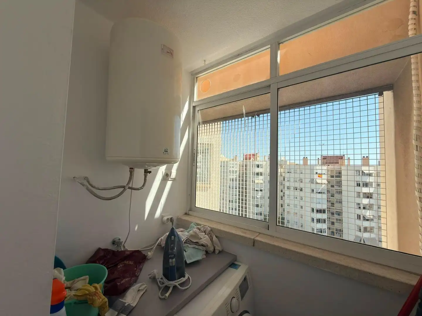 Terrasse von Dachboden zur Miete in Alicante / Alacant mit Klimaanlage und Gemeinschaftspool