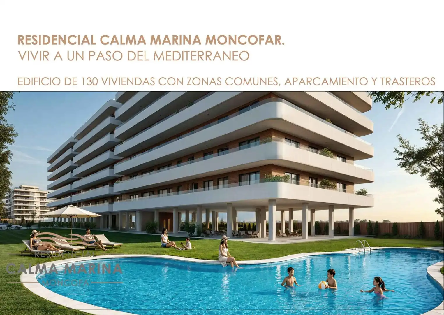 Appartement compact avec piscine à vendre à Moncófar Playa