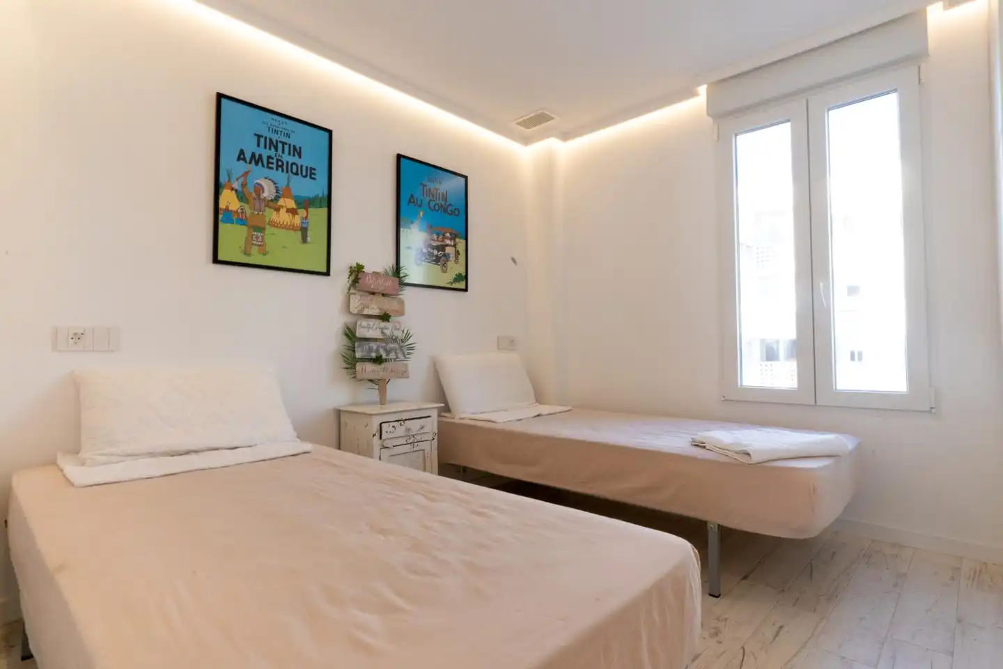 Schlafzimmer von Wohnung zum Verkauf in Santa Pola mit Klimaanlage, Heizung und Terrasse