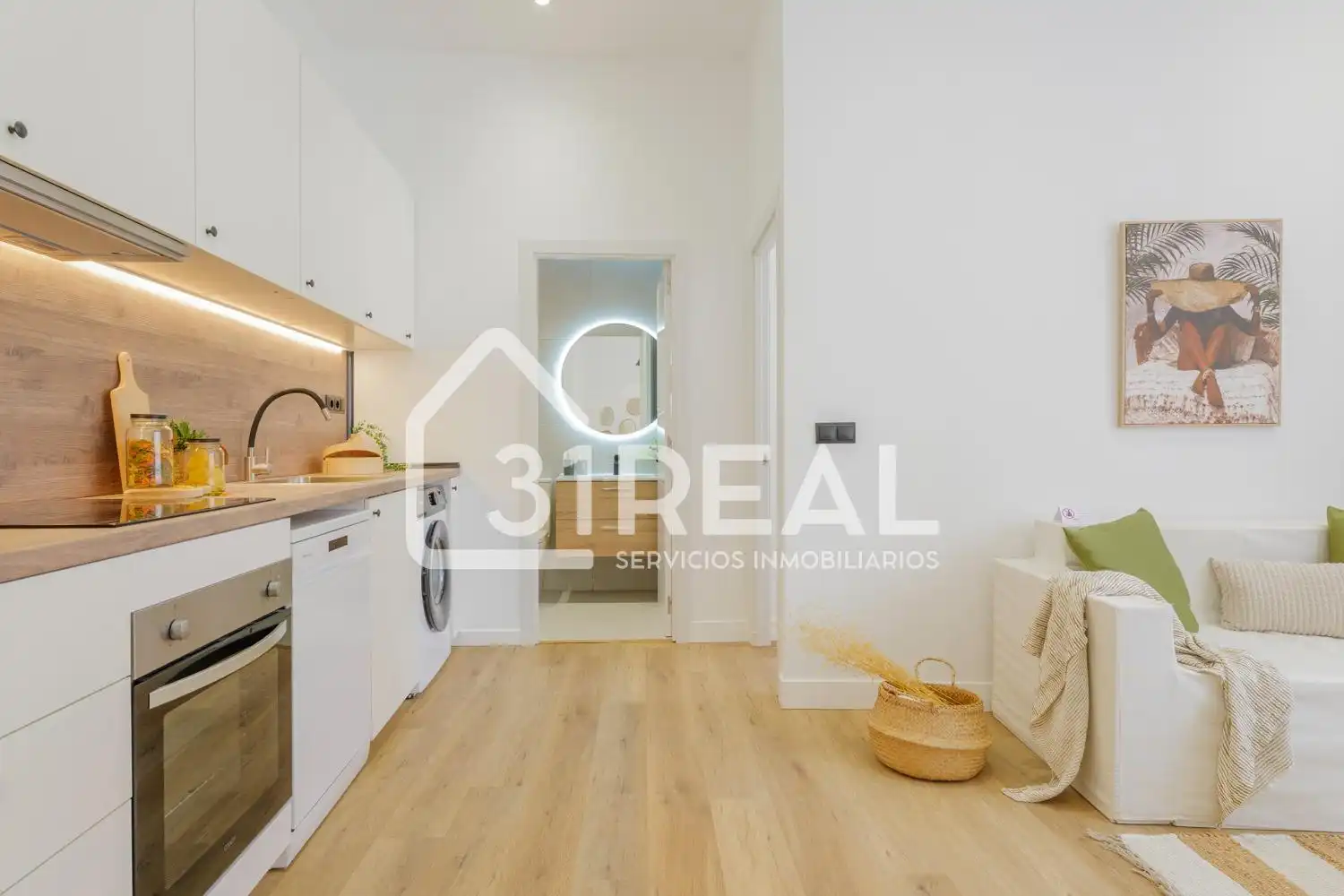 Bedroom of Flat for sale in Madrid  with Heating and Furnished