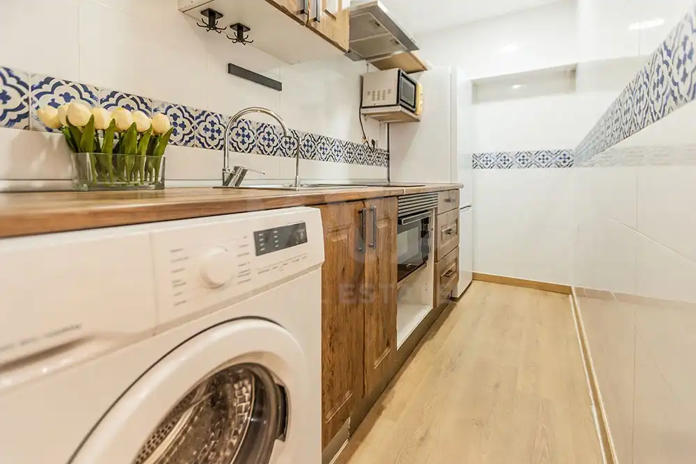 Cocina de Piso en venta en  Barcelona Capital con Aire acondicionado
