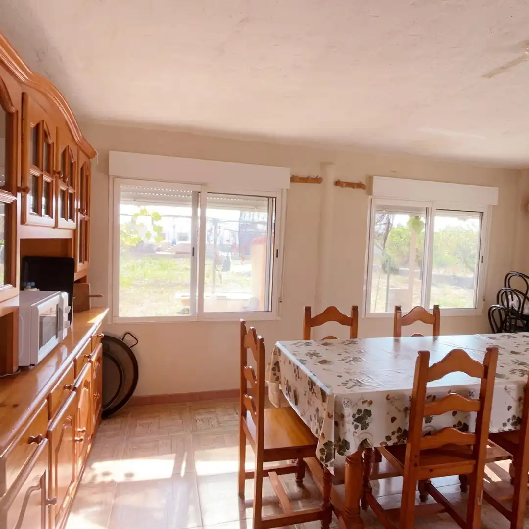Dining room of Houses for sale in Castellón de la Plana / Castelló de la Plana  with Private garden, Terrace and Storage room