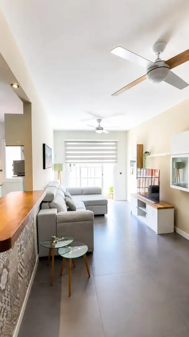 Sala de estar de Piso de alquiler en Los Realejos con Amueblado
