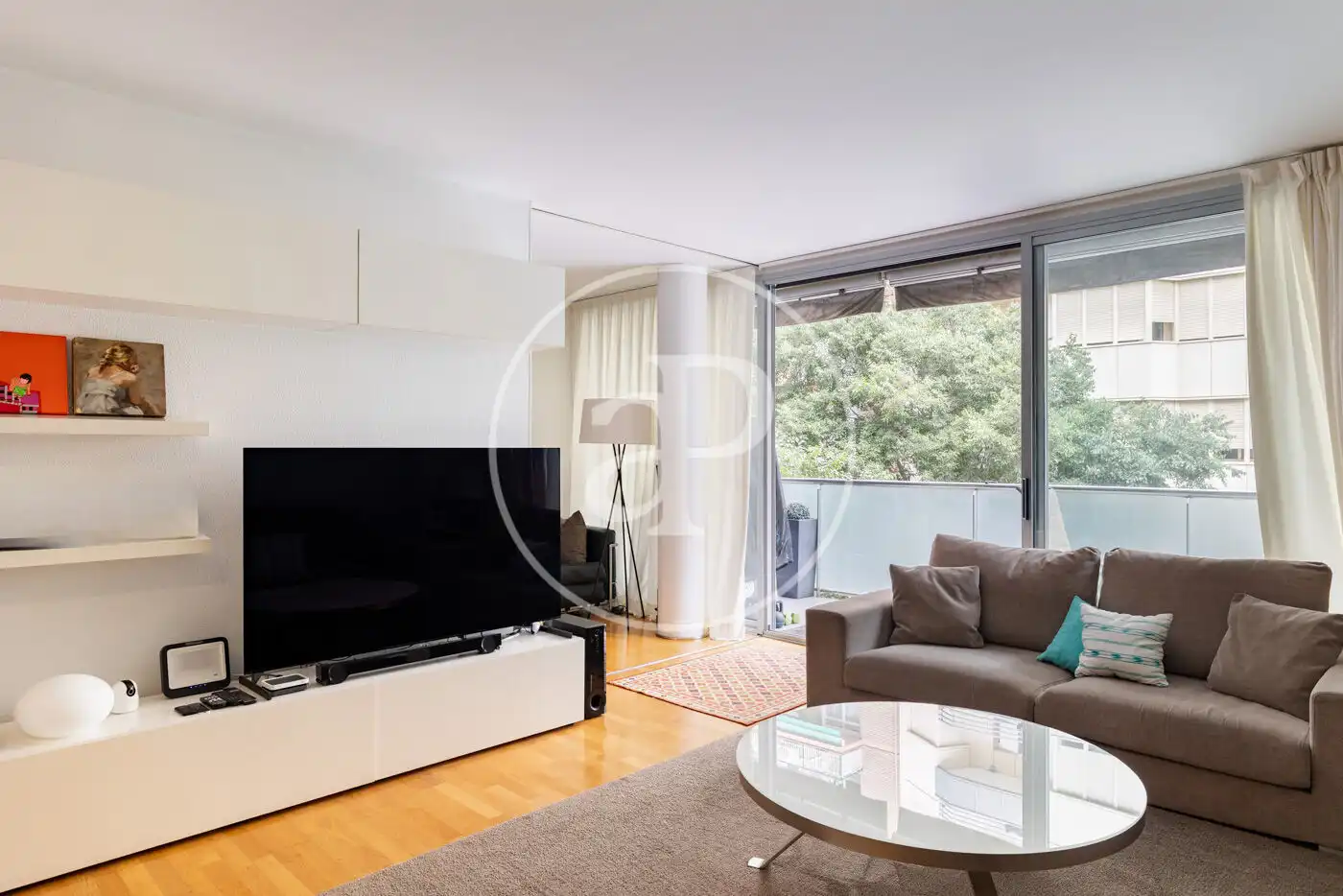 Living room of Flat for sale in Barcelona  with Air Conditioner, Heating and Terrace