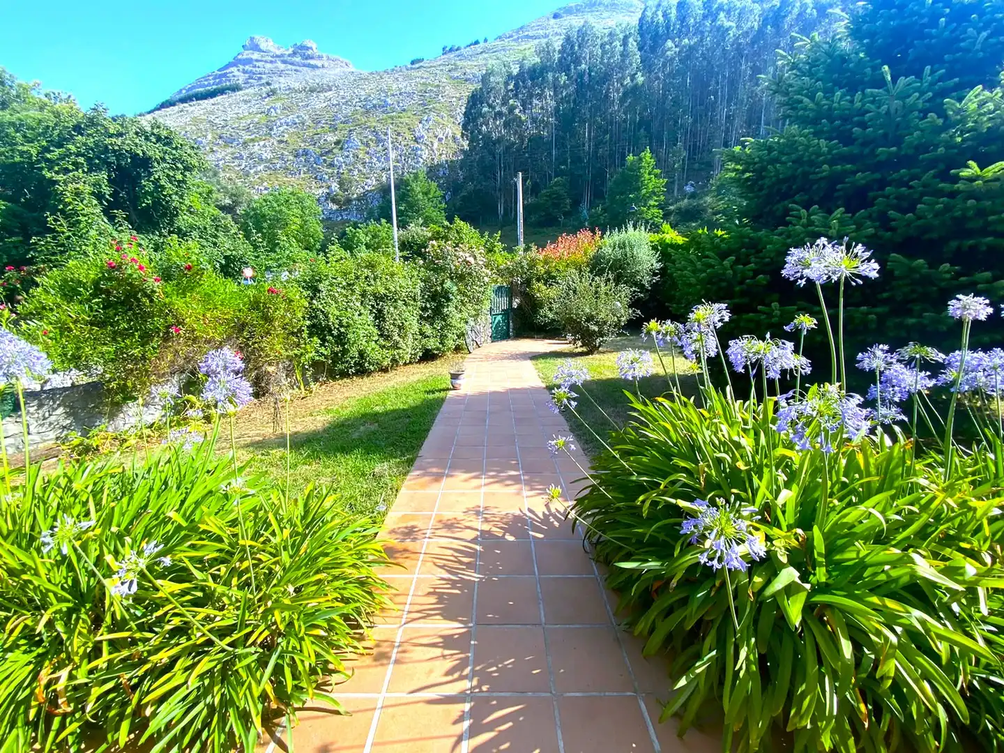 Garden of Houses for sale in Castro-Urdiales  with Heating, Private garden and Parquet flooring
