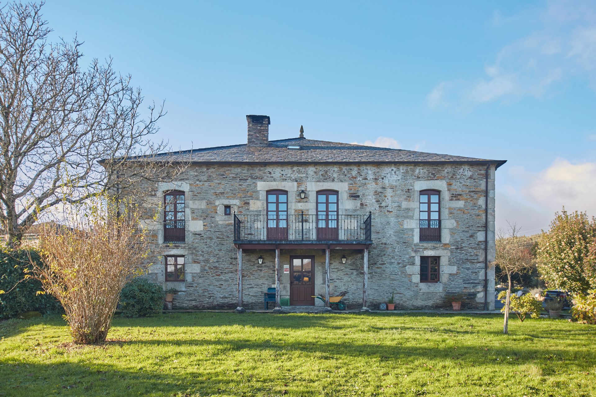 Exterior view of Country house for sale in Castroverde  with Air Conditioner, Private garden and Terrace