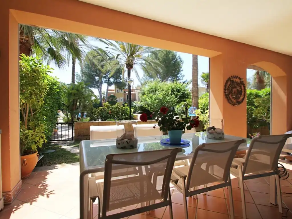 Terrassa de Apartament en venda en Calvià amb Aire condicionat, Jardí privat i Terrassa