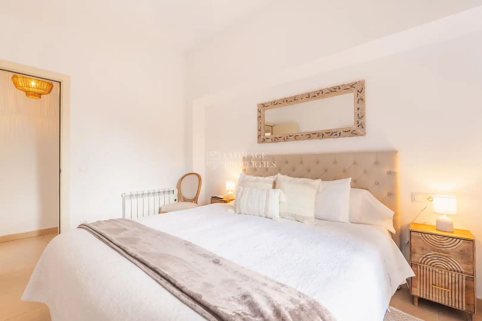 Bedroom of Houses for sale in Madremanya  with Air Conditioner, Heating and Terrace